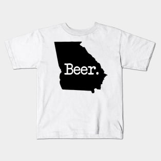 Georgia Beer GA Kids T-Shirt